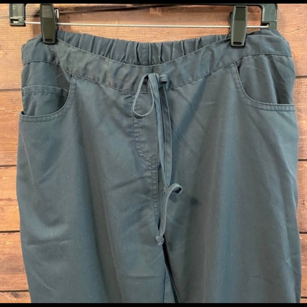 Grey's Anatomy Scrub Pants Medium Solid Grey